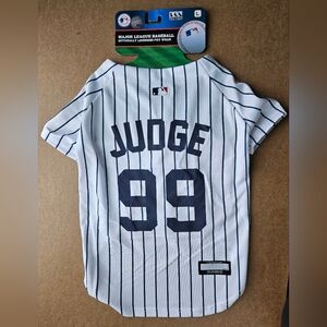 Pets First MLB Aaron Judge Player Pet Jersey, NY Yankees